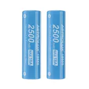 2Pcs Astrolux® E1825 18A 2500mAh 3.7V 18650 Li-ion Battery Unprotected High Drain Rechargeable Lithium Power Cell For As