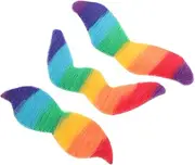 Realistic Fake Mustache Set Masquerade Party Accessory for Birthday Festival