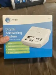 AT&T Digital Answering System with Time/Date Stamp Model 1739 - New Sealed Box