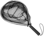 Fly Fishing Landing Net, Fishing Landing Net Trout Net Folding Stainless Steel Fish Carp Landing Net Fly Fishing Landing Net with Comfortable Handle Accessories