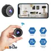 Spy Security Camera HD 1080P Mini Hidden Night Network Monitor Wifi IP Wireless