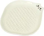 Decore Corporation Karifuwa Toast Plate Cat IV Size (W x D x H): Approx. 6.8 x 6.8 x 0.7 inches (17.4 x 17.4 x 1.7 cm) PA-47711