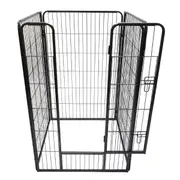 YES4PETS 4 Panel 120 cm Heavy Duty Pet Dog Cat Rabbit Exercise Playpen Puppy Rabbit Fence Extension