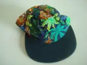 JUNGLE TROPIC LIONS TIGERS GOLF STRAPBACK DEADSTOCK HAT CAP VINTAGE R2