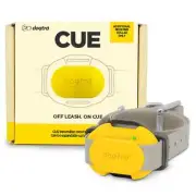 CUE Add-on Yellow E-Collar with Safety Level Lock: Boost, Vibration & Waterproof