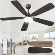 Ceiling Fans with Lights and Remote, 52 Inch Modern Ceiling Fan with DC Coppe...