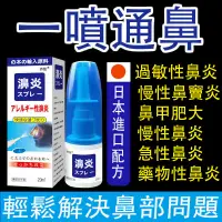 在飛比找蝦皮購物優惠-鼻炎通噴鼻劑日本進口配方鼻炎噴劑鼻竇炎鼻息肉過敏性鼻炎專用鼻