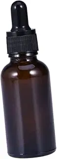 EPIGEIST Refillable Amber Bottle with Dropper for Essential Oils DIY Perfumes Aromatherapy Blends and Liquid Storage and Easy to Use