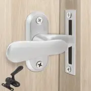 Convenient Stainless Steel Hasp Latch Lock for Effortless Door Locking