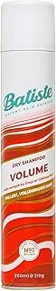 [Batiste] Volume Dry Shampoo 350mL – Melon, Grapefruit & Apple Scent, Instantly Volumises & Refreshes Oily Hair, No Residue, Collagen-Infused for Extra Lift, Ideal On-the-Go Haircare