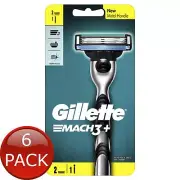6 x Gillette Mach 3 Razor 2Up