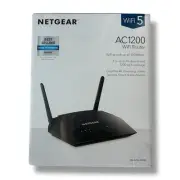 Black Netgear AC1200 WiFi5 Wireless Router (NEW) Model R6230