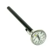 Thunder Group 5"Stainless Steel Dial Display Pocket Thermometer in Package