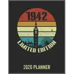 1942 LIMITED EDITION 2020 PLANNER: DAILY WEEKLY PLANNER WITH MONTHLY QUICK-VIEW/OVER VIEW WITH 2020 PLANNER