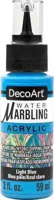 DecoArt Water Marbling Paint 2oz-Light Blue