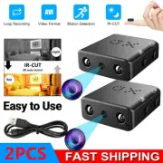 2PCS 4K HD 1080P Mini ip Cam XD WiFi Night Vision Camera IR-CUT Motion Detection