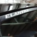 =綾駒= ELANTRA 個性貼紙 SUPER ELANTRA 反光貼 ELANTRA SPORT