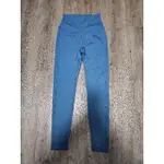 二手褲 韓國 STL 健身瑜伽褲 彈性好 藍綠色 M號 便宜賣