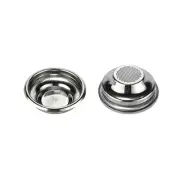 Coffee Filter Coffee Powder Bowl Anti-corrosion Anti-rust Reusable Silver