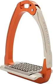 Acavallo Aluplus 2.0 Stirrups, One Size, Orange