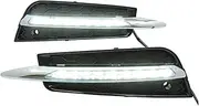 Compatible With Cruze 2009-2013 LED Driving DRL Fog Lamp Cover Daytime Running Lights