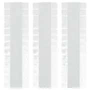100 Pcs Round Hole Hook Reusable Sticky Hooks Retail Display Clear