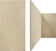 UMIACOUSTICS 3 Pack 48"x24"x0.4" Premium Acoustic Panels Light Tan Straight