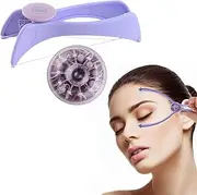 Spendeal Women's Eyebrow Face and Body Hair Threading Tweezer Kit Used For Eyebrows Lining & Trimming, Face, Chin & Upper Lip Hair Removing Tool/machine/epilators- Purple (1 Pack)