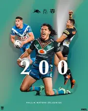 Nrl rugby panthers bulldogs warriors champion team player poster,BARGAIN,2