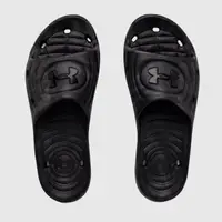 在飛比找momo購物網優惠-【UNDER ARMOUR】男 運動 拖鞋 一體成型 排水 