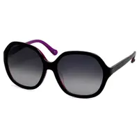 在飛比找PChome24h購物優惠-Anna Sui 日本安娜蘇 復古時尚造型太陽眼鏡(紫色)A