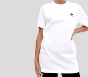 Adidas Women graphic back tee white HF2019 Size Large #sec-A5