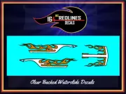1/64 '67 Camaro' Replica Decal SCR-0341