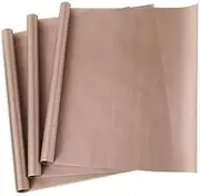 3 Pack PTFE Teflon Sheet for Heat Press Transfer Sheet Non Stick 16 x 24 Heat Transfer Paper Reusable Heat Resistant Craft Mat