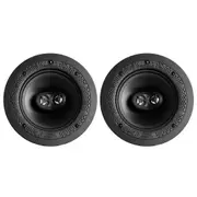2x Definitive Technology Round 6.5" Disappearing In-Wall Ceiling Stereo Speaker
