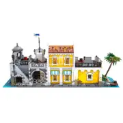 YOUFOY Lagoon Lockup Revisited Port Town Modular Building 3894 Pieces Set