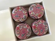 4Pcs DIY Candle Making Tin Jars Wax with cap Jewelry Storage Case Containers