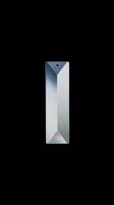 Asfour Crystals Wholesale Colonial Crystal Prims (1-Hole) 100mm #611 - Box of 50