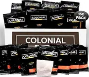 Colonial in-Room Coffee Filter Packs for Hotel Rooms, Decaffeinated Dark Roast, 150 Packs/Box.5 oz Pouch for 4-Cup Pot
