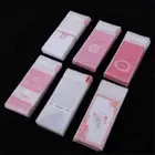 100x Candy Bags Self Adhesive Cookie Sweet Biscuit Cellophane Lipstick Gift B DS
