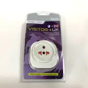 Design Go UK Travel Adapter Plug Wall Power Outlet - BRAND NEW - AUS SELLER