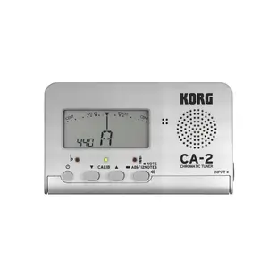 【華邑樂器70011-1】KORG CA-2 半音型調音器-銀色 (CA1改款電子調音器 CA2)