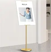 Floor Sign Holder Poster Board Stand, Heavy Duty Floor Banner Stand, Adjustable Pedestal Sign Stand 355° Rotation Display Stand, Fit Wedding/Restaurant/Business