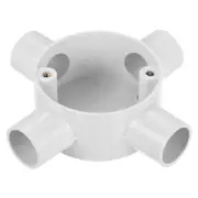 PVC Conduit Box Junction Box 4 Way 20mm for Electronic Project