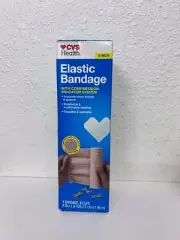 CVS Health 6 inch Elastic Bandage Compression Indicator System 6" x 1.8 YDS