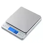 Small Digital Scale,3Kg/0.1G,Kitchen Scale,Food Scale,With Blue Backlit LCD Disp