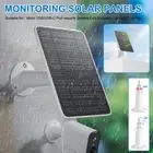 360° Solar Panel Charger for Eufy Cam E/2C/2/2 Pro Micro Type C Security Camera