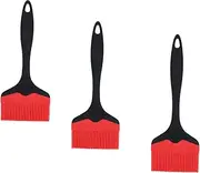 3PCS Large Silicone Basting Pastry Brush, 3.6in Extra Wide Silicone Basting Brush for Grilling, Heat Resistant BBQ Brush for Cooking Baking Spreading Oil Butter Sauce Marinade Dishwasher Safe