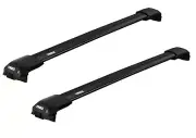 Thule Roof Edge Raised Rail Wingbar Edge Black for VW Golf Variation /