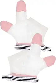 Abaodam 1 Pair Ring Biting Gloves Thumb Cover Nail Biting Stop Guard Infants Finger Protector Thumb Protector Anti Protector Fingers Guard Stop Thumb